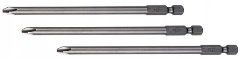 MAKITA KOŃCÓWKA BIT PH2 157mm DO 6842 DFR550 BFR550 3 SZT P-67795-1