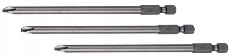 MAKITA KOŃCÓWKA BIT PH2 157mm DO 6842 DFR550 BFR550 3 SZT P-67795-1