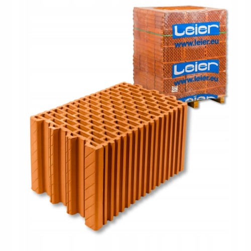 Cegła ceramiczna Pustak ścienny 25 P+W Leier THERMOPOR Porotherm kl.15