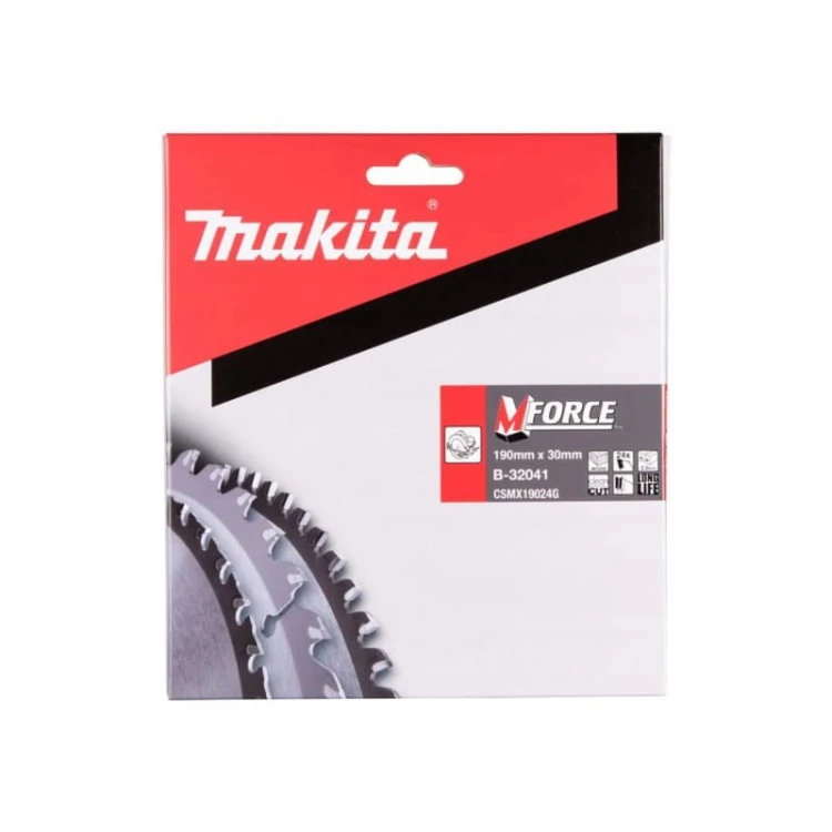 Tarcza tnąca do drewna Makita do HS7611 190x30MM 60Z ORYGINALNA B-32390