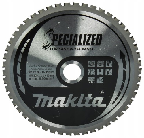 MAKITA Tarcza do paneli płyt warstwowych 235x30 mm 50Z Specialized B-33582