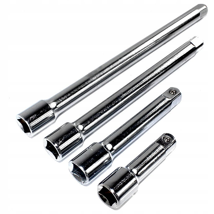 Przedłużka nasadowa Falon-Tech 1/2" stal CrV zestaw 4 szt.