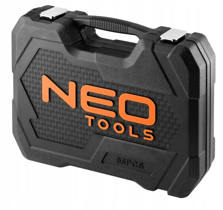 ZESTAW KLUCZY NASADOWYCH CRV 1/2" 1/4" 95 ELEMENTÓW W PIANCE EVA NEO TOOLS