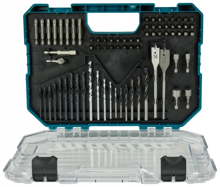 MAKITA E-15126 ZESTAW WIERTŁA BITY NASADKI 75szt