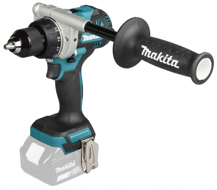 Zestaw combo Makita DLX4194TX1 18V DGA504 DDF492 DTD153 DHR243 DX07 2x5,0AH