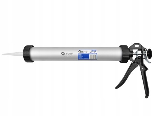 Geko wyciskacz aluminiowy do mas i silikonu kiszki 600ml G00668