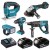 Makita DLX akumulatorowy zestaw narzędzi Combo 18V LXT 2X3AH