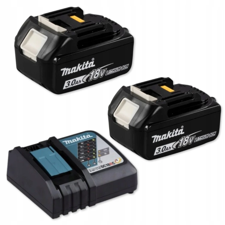 Makita DLX akumulatorowy zestaw narzędzi Combo 18V LXT 2X3AH