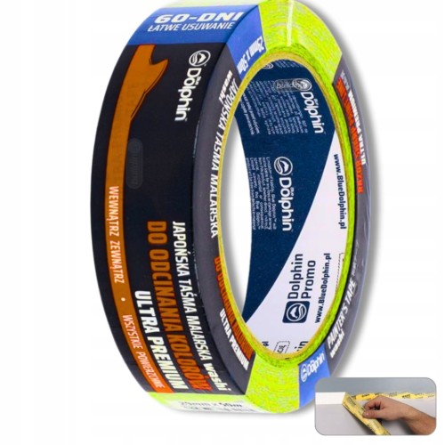 BLUE DOLPHIN TAŚMA MALARSKA WASHI Original 60dni 29mm 50mb WT_62215