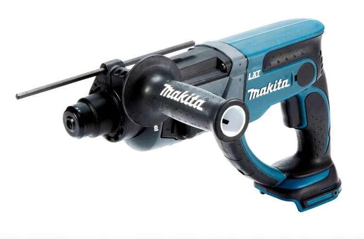 Makita wiertarka udarowa SDS + szlifierka 18V Akumulatorowa baterie 2x 5AH