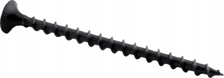 Wkrety do plyt gipsowych GK do drewna 3,5x55 mm 500 szt Czarne Klimas KSGD