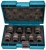 Makita E-16564 Zestaw sześciokątnych nasadek udarowych 8-24mm 1/2 9szt.