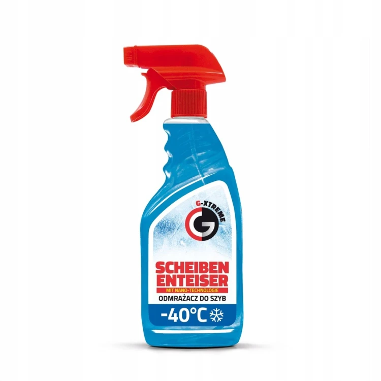 ODMRAŻACZ DO SZYB G-XTREME -40°C ZIMOWY PŁYN DO ODMRAŻANIA NIEMIECKI 500 ml