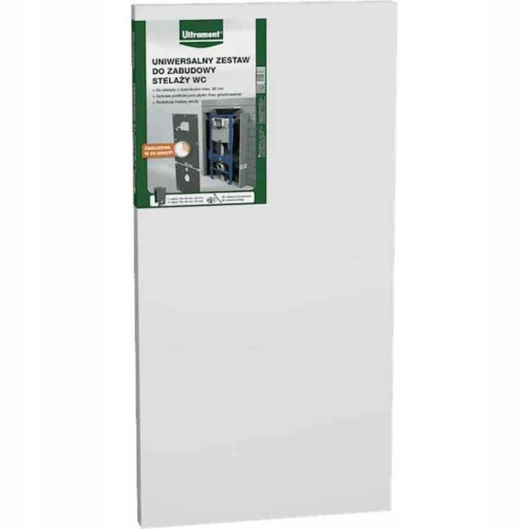 ULTRAMENT ZESTAW DO ZABUDOWY STELAŻY WC TOALET ŁAZIENKI ULTRAMENT WC-SET
