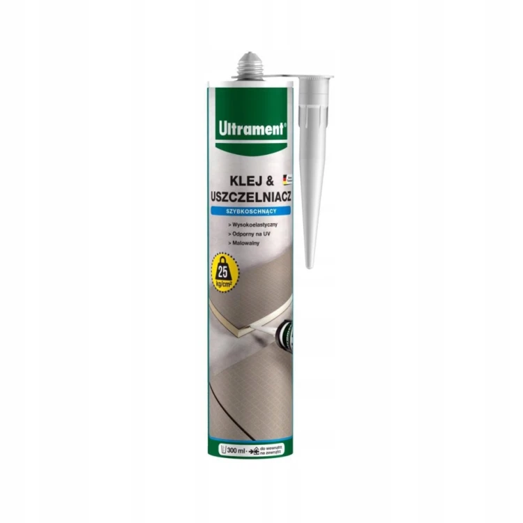 KLEJ I USZCZELNIACZ 300ml UNIWERSALNY ULTRAMENT