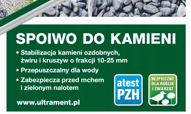 Spoiwo 5L do Stabilizacji Kamieni Żwiru, Grysu i Kruszywa ULTRAMENT