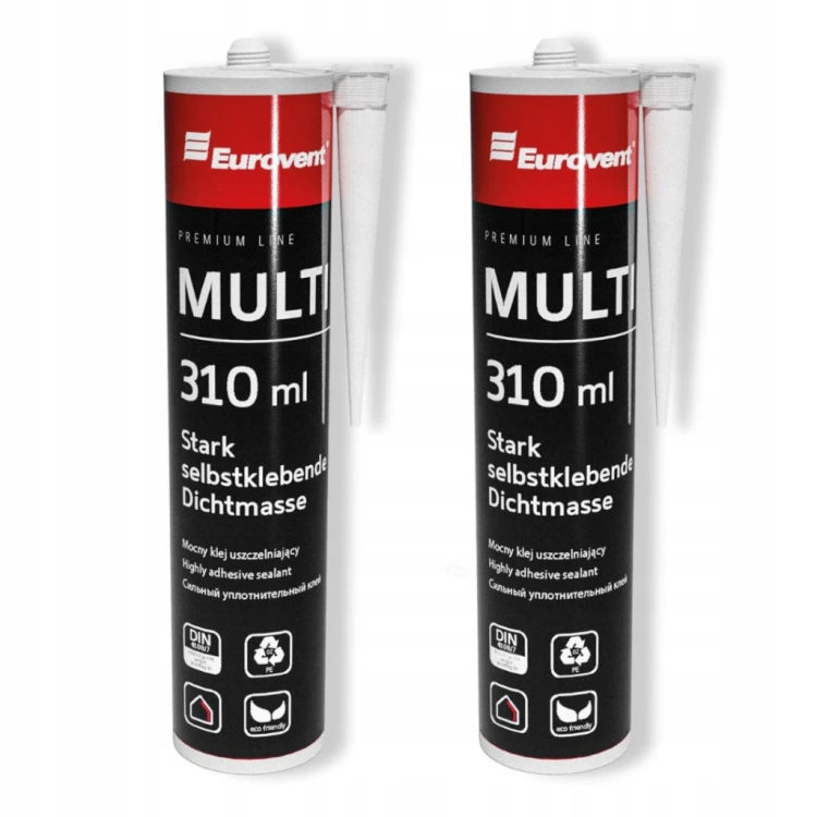 KLEJ EUROVENT MULTI MONTAŻOWY DO FOLII MEMBRAN DACHOWYCH ZESTAW 2X 310ml