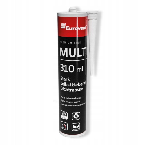 KLEJ EUROVENT MULTI 310ml MONTAŻOWY DO FOLII MEMBRAN DACHOWYCH ELASTYCZNY