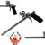 12x Piana montażowa Grafen 625 g całoroczna + Pistolet do piany i pianokleju