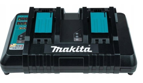 ŁADOWARKA MAKITA DC18RD DWUPORTOWA 14,4-18V LI-ION SZYBKA 196933-6