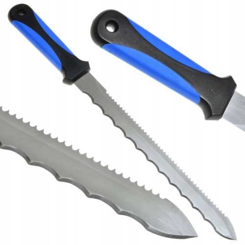 GEKO NÓŻ DO WEŁNY MINERALNEJ STYROPIANU 410mm STAL NIERDZEWNA G81209