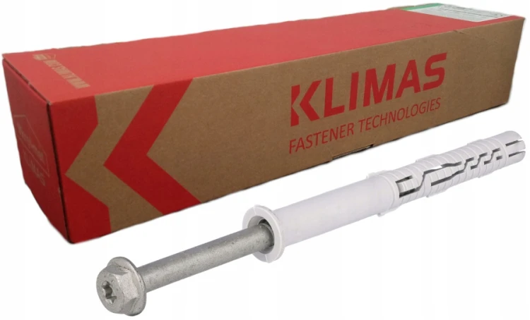 KOŁKI ROZPOROWE RAMOWE 8x80 ŁEB TORX 50szt KPS-FAST UNIWERSALNE