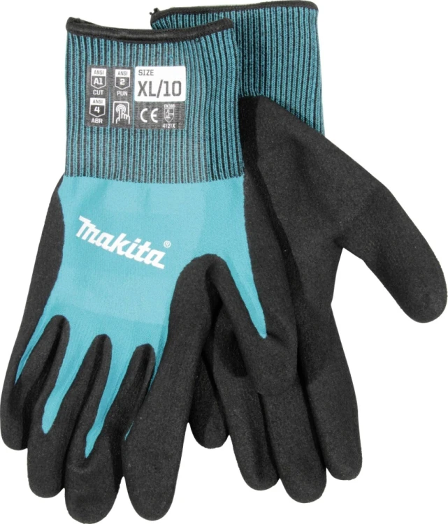 MAKITA RĘKAWICE OCHRONNE ROBOCZE POWLEKANE XL/10 P-84707