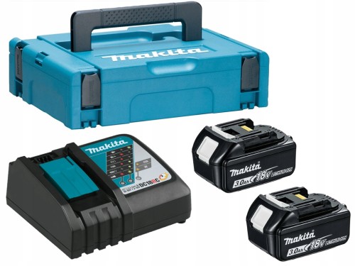 MAKITA 197952-5 ZESTAW ZASILAJĄCY 2x3,0Ah BL1830B DC18RC MAKPAC
