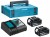MAKITA 197952-5 ZESTAW ZASILAJĄCY 2x3,0Ah BL1830B DC18RC MAKPAC