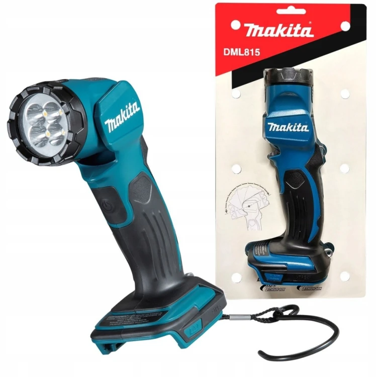 MAKITA DML815 LATARKA LED AKUMULATOROWA 14,4V 18V LXT 160lm 3000lx BODY