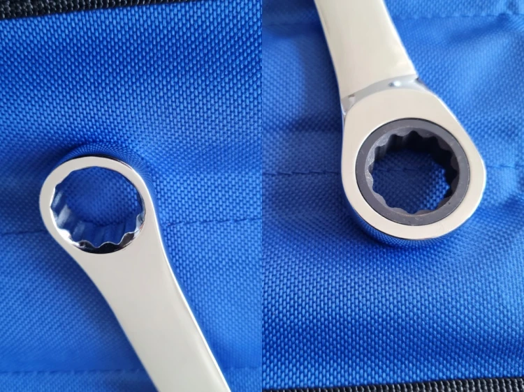 FALON-TECH KLUCZE OCZKOWE DŁUGIE Z GRZECHOTKĄ 8-19mm ZESTAW 10 SZT. FT0819
