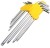 ZESTAW KLUCZY KLUCZE IMBUSOWE IMBUSY TORX T10-T50 CRV 9 ELEMENTÓW FT1610T