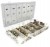 ZESTAW NITONAKRĘTEK NITONAKRĘTKI STALOWE 150 SZT M3-M10 ORGANIZER FT0150